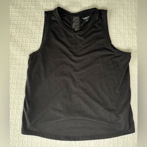 Old Navy Black Fitted Muscle Tee